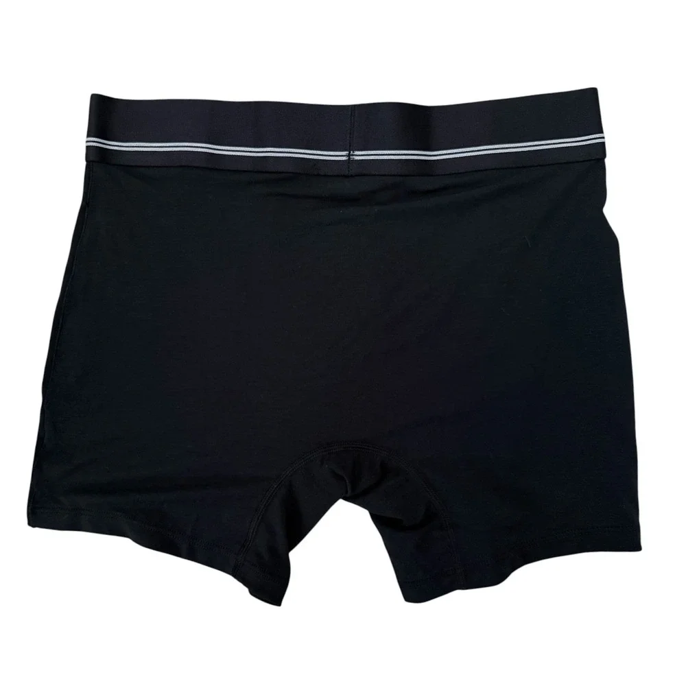 Tommy John Mens Size Medium Black Apollo Trunk Boxer Briefs 4